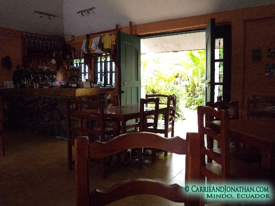 CasKaffeSu Hotel in Mindo, Ecuador