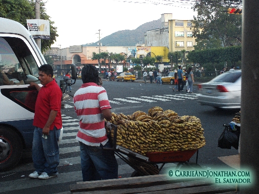 Street Market in San Salvador El Salvador