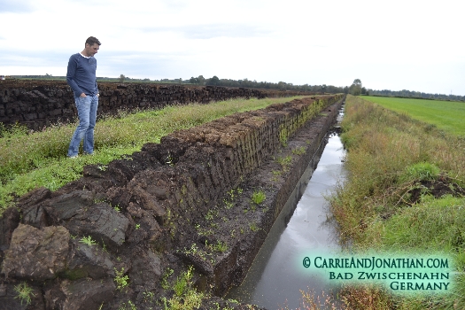 Bad Zwischenahn peat moss harvest
