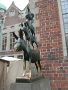 The statue of the Bremen town musicians bremen town musicians statue