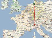 map from bremen to milan bremen to milan map