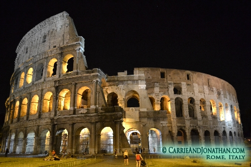 Rome, Visiting the Coliseum Rome, Visiting the Coliseum