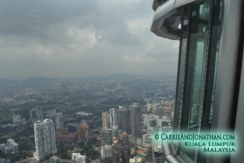 Visiting the Petronas towers in Kuala Lumpur Visiting the Petronas towers in Kuala Lumpur