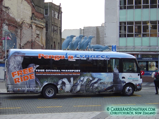Christchurch Tram City Tour in Christchurch New Zealand