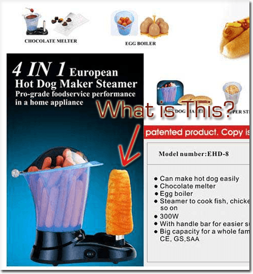 Weird Hot Dog Spam - What is this?