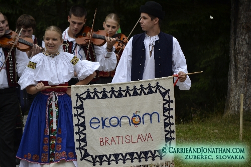 Folklore Festival in Zuberec, Slovakia