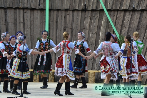 Folklore Festival in Zuberec, Slovakia