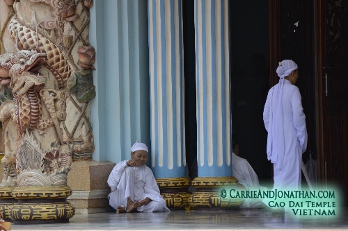 Cao Dai Temple in Southern Vietnam