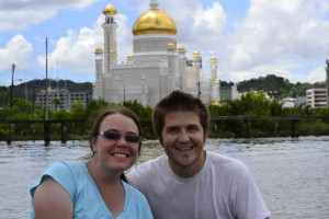Carrie And Jonathan visiting Brunei